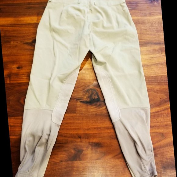 Ovation Equestrian Riding Light Tan Pants 26R - Picture 3 of 7